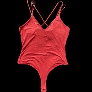 Spaghetti strap bodysuit